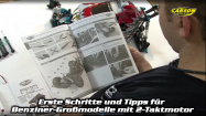 Erste Schritte und Tipps für Großmodelle mit 2-Takt-Benzinmotor Erste Schritte und Tipps für Großmodelle mit 2-Takt-Benzinmotor