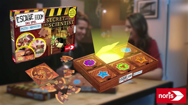 Escape Room Das Spiel Puzzle Abenteuer - Secret of the Scientist