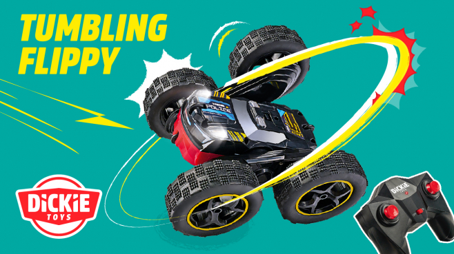 GO CRAZY! Ferngesteuerter Flippy von Dickie Toys