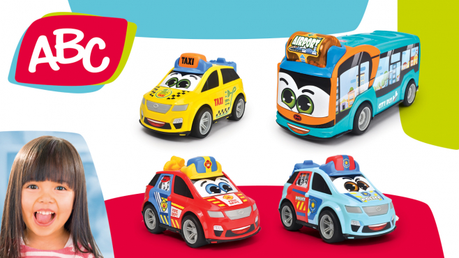 Stadtfahrzeuge für Babys und Kleinkinder von ABC