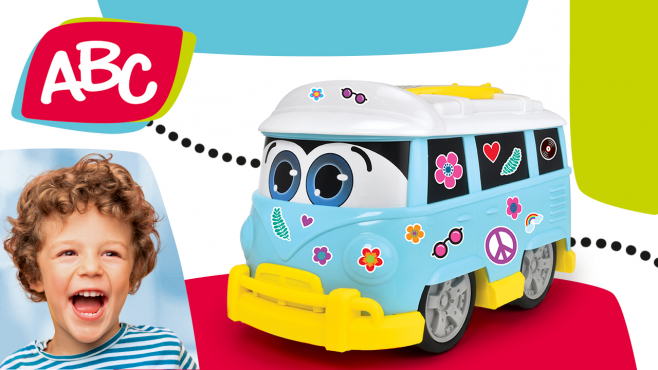Sommerfeeling mit dem Surfer-Van von ABC