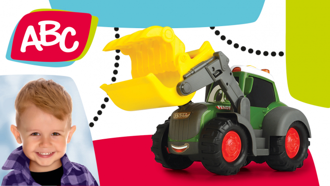 Forsttraktor mit Kralle für Kleinkinder von ABC