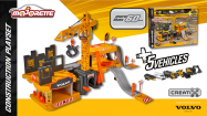 Majorette Construction Creatix Playset incl. 5 Volvo vehicles Majorette Construction Creatix Playset incl. 5 Volvo vehicles