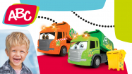 Motorisiertes Müllfahrzeug "Gary" von ABC 