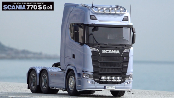 Tamiya 1/14 RC Scania 770 S 6x4 Tractor Semi Truck Kit TAM56368 4950344563685 Tamiya 1/14 RC Scania 770 S 6x4 Tractor Semi Truck Kit TAM56368 4950344563685