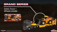 Majorette Grand Series - Volvo Truck + Wheel Loader Produktvideo Majorette Grand Series - Volvo Truck + Wheel Loader Produktvideo