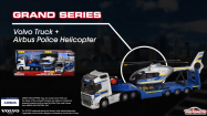Majorette Grand Series - Volvo Truck + Police Helicopter Produktvideo Majorette Grand Series - Volvo Truck + Police Helicopter Produktvideo