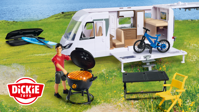 Dickie Toys x Camper Set