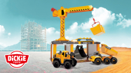 Dickie Toys x Volvo Baustellen-Station