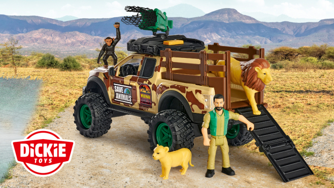 Dickie Toys x Wild Park Ranger Set