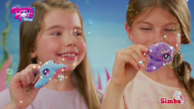 Pearly Pods Glitzer Tv-Spot