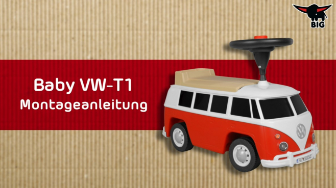 Baby VW T1 von BIG l Montage