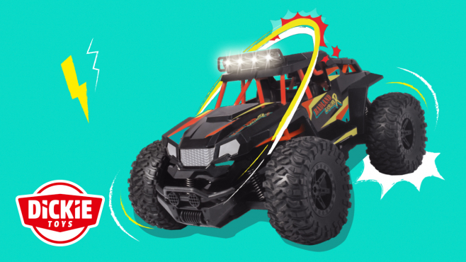 GO CRAZY! Ferngesteuerter Monstertruck von Dickie Toys