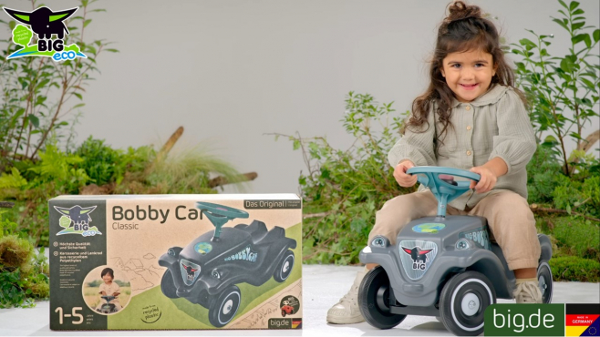 BIG Bobby Car Classic Eco (English) - BIG 