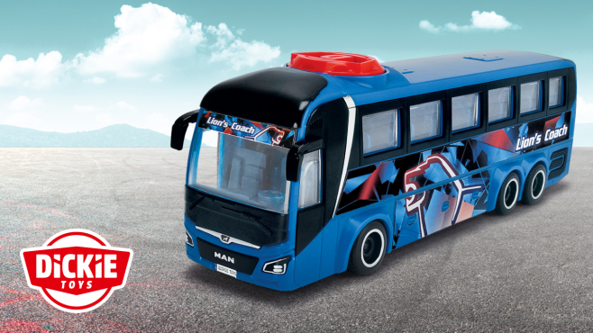 Dickie Toys x Lenkbarer Spielzeugbus