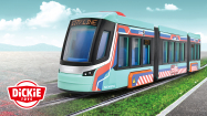 Dickie Toys x Lenkbare Spielzeug Straßenbahn