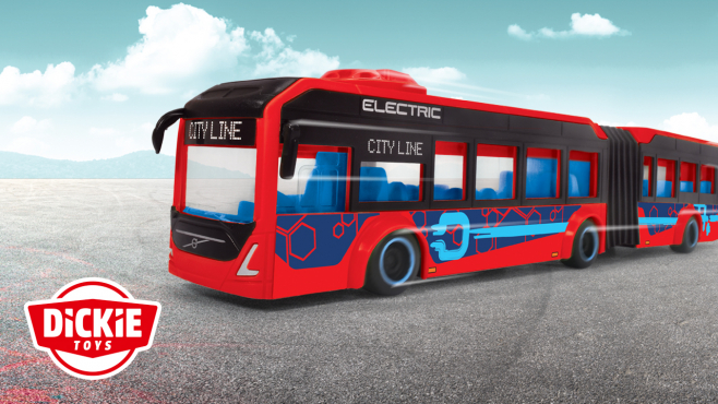 Dickie Toys x Lenkbarer Spielzeugbus