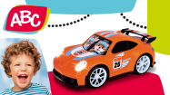 Ferngesteuertes Porsche Rennauto mit Licht für Kleinkinder von ABC