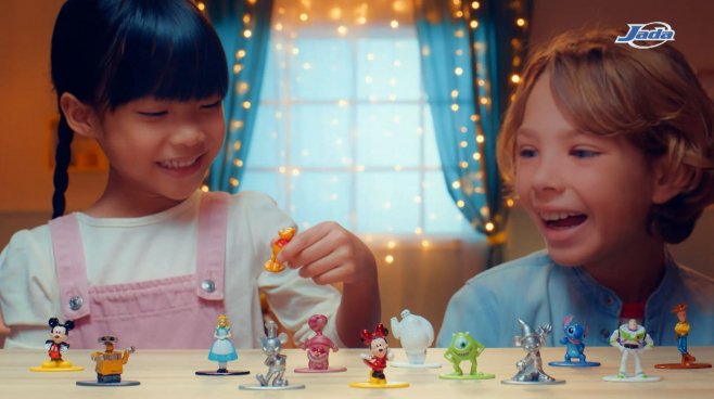 TV Spot Disney 100 Sammelfiguren von Jada Toys