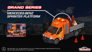 Majorette Grand Series - Mercedes-Benz Sprinter Platform Produktvideo Majorette Grand Series - Mercedes-Benz Sprinter Platform Produktvideo