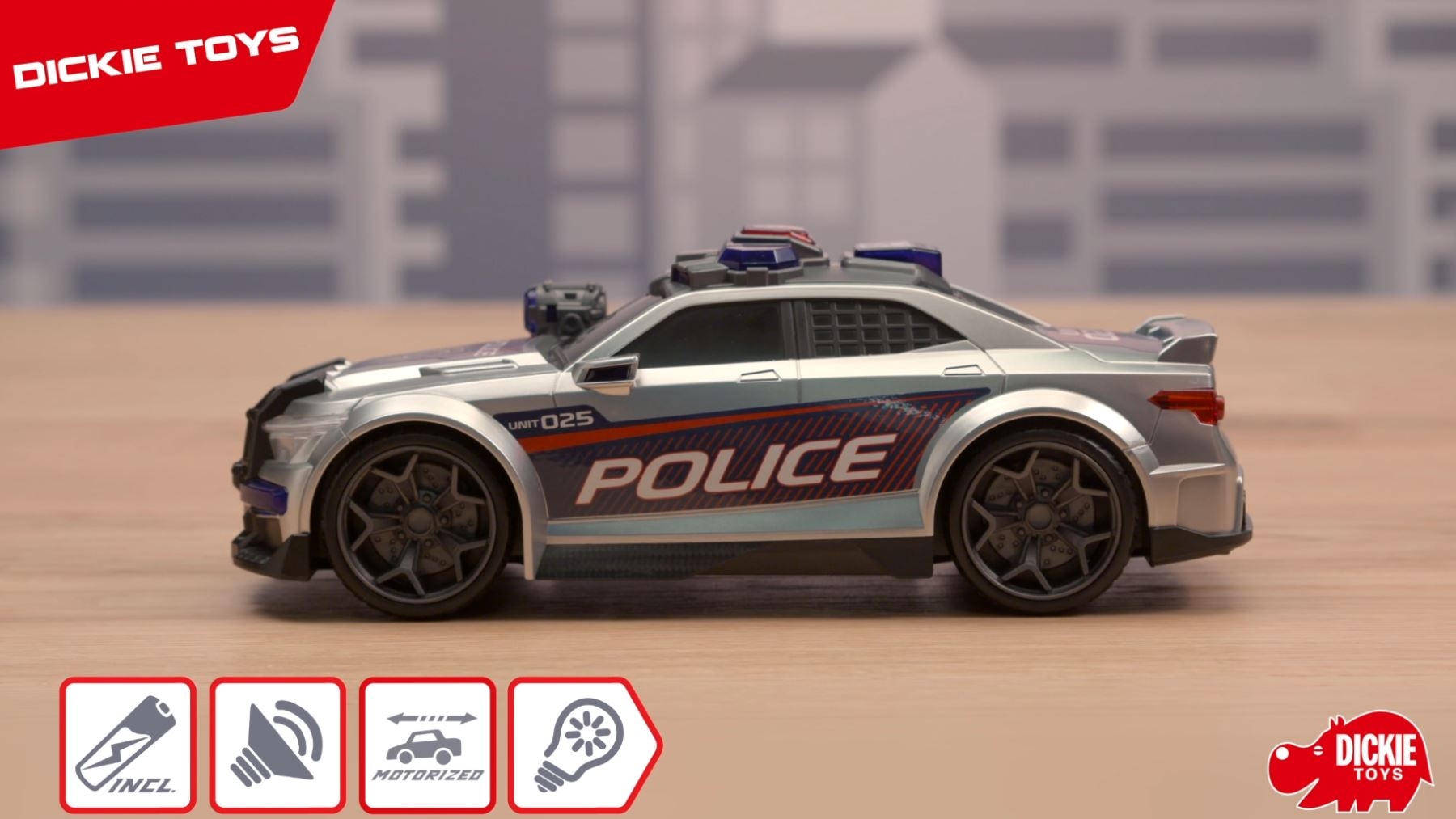 dickie toys street force police car