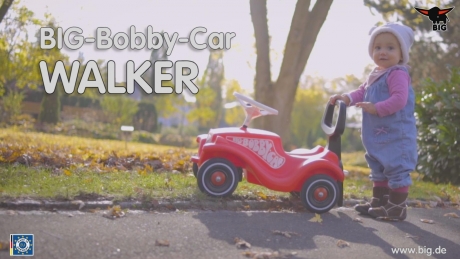 Spielwaren Express - BIG Outdoor Spielzeug 2in1 Lauflernhilfe und  Rückenlehne Bobby Car Walker schwarz 800056445