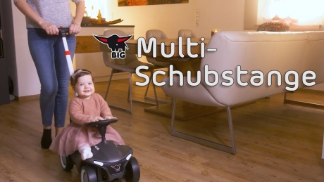 BIG - Schubstange Premium mit Rückenlehne & Schutzbügel - für Bobby Car -  Schwarz - website.name