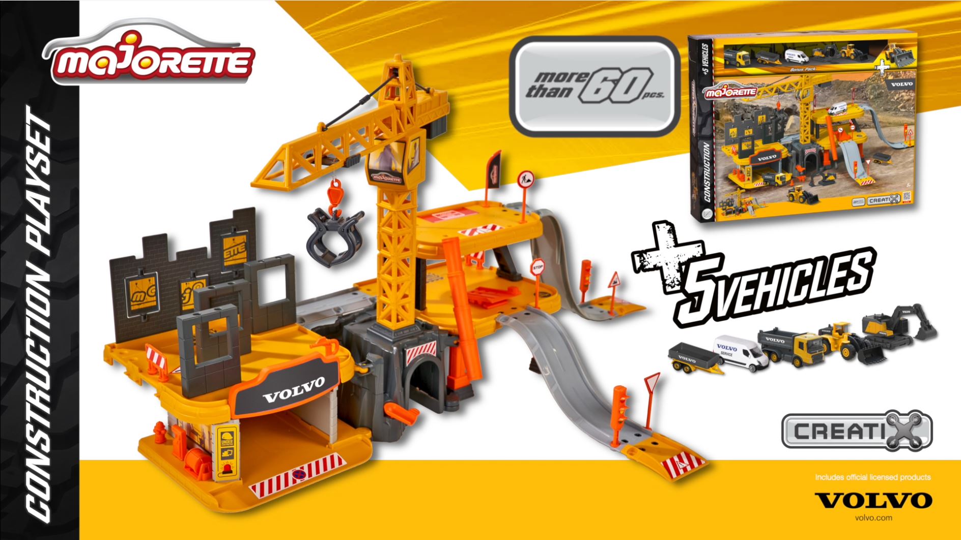 Construction playset store