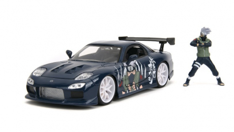 JADA Toys - Mazda RX-7 1993 Street Fighter - 1/24 Avec Figurine (Neuf)